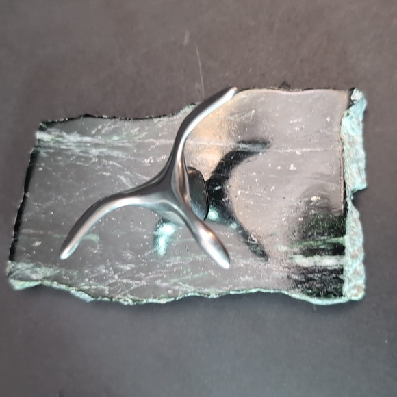 Vintage Hoselton Aluminum Canada Goose Sculpture/Figurine on Granite Base. - Picture 5 of 8